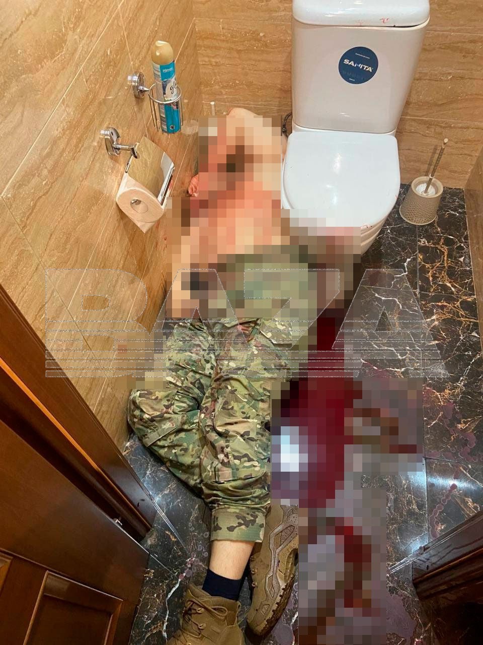 Boris Avakyanın intihar etdiyi yerdən FOTOLAR